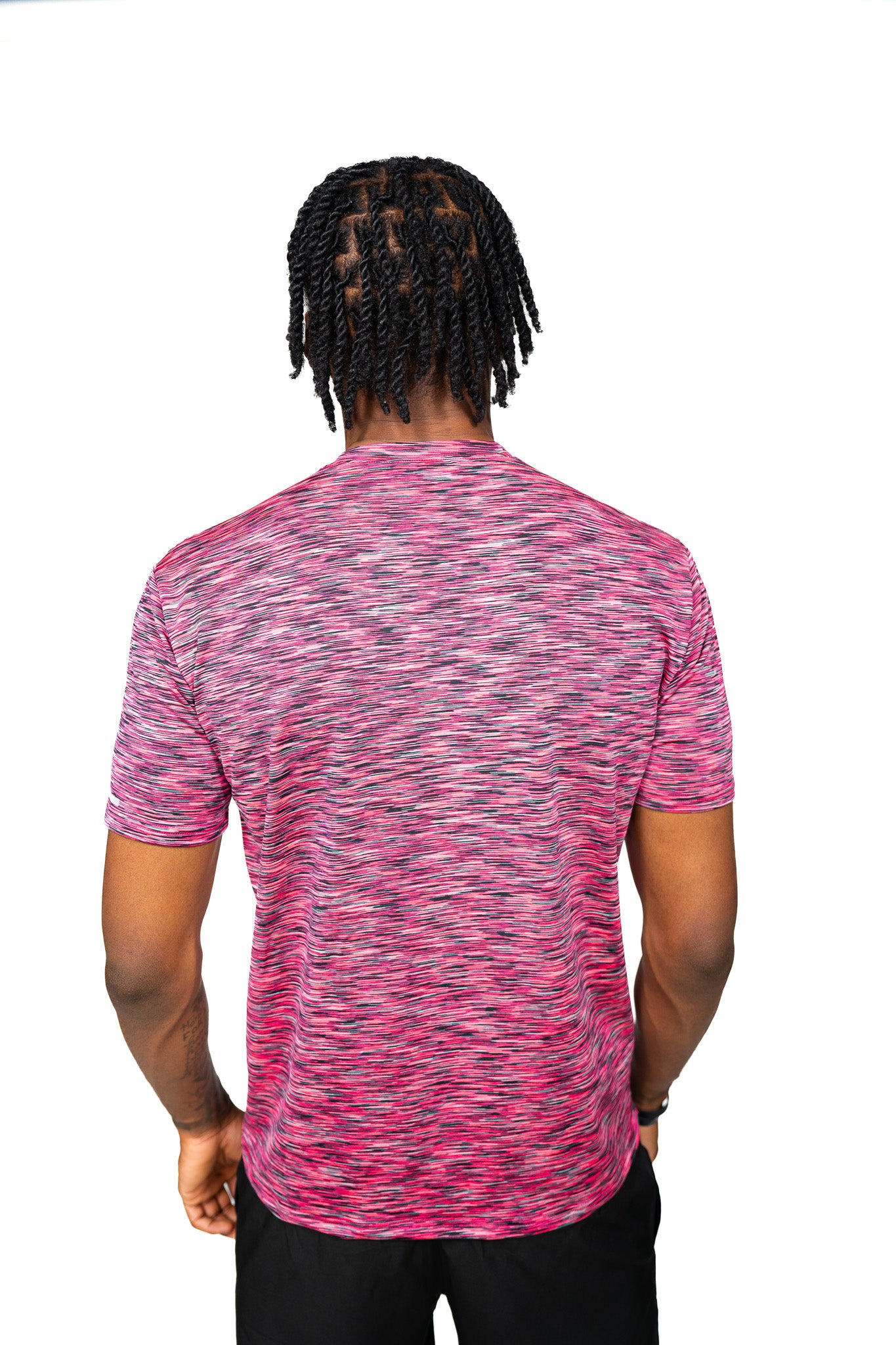 Performance Tee - Static Pink